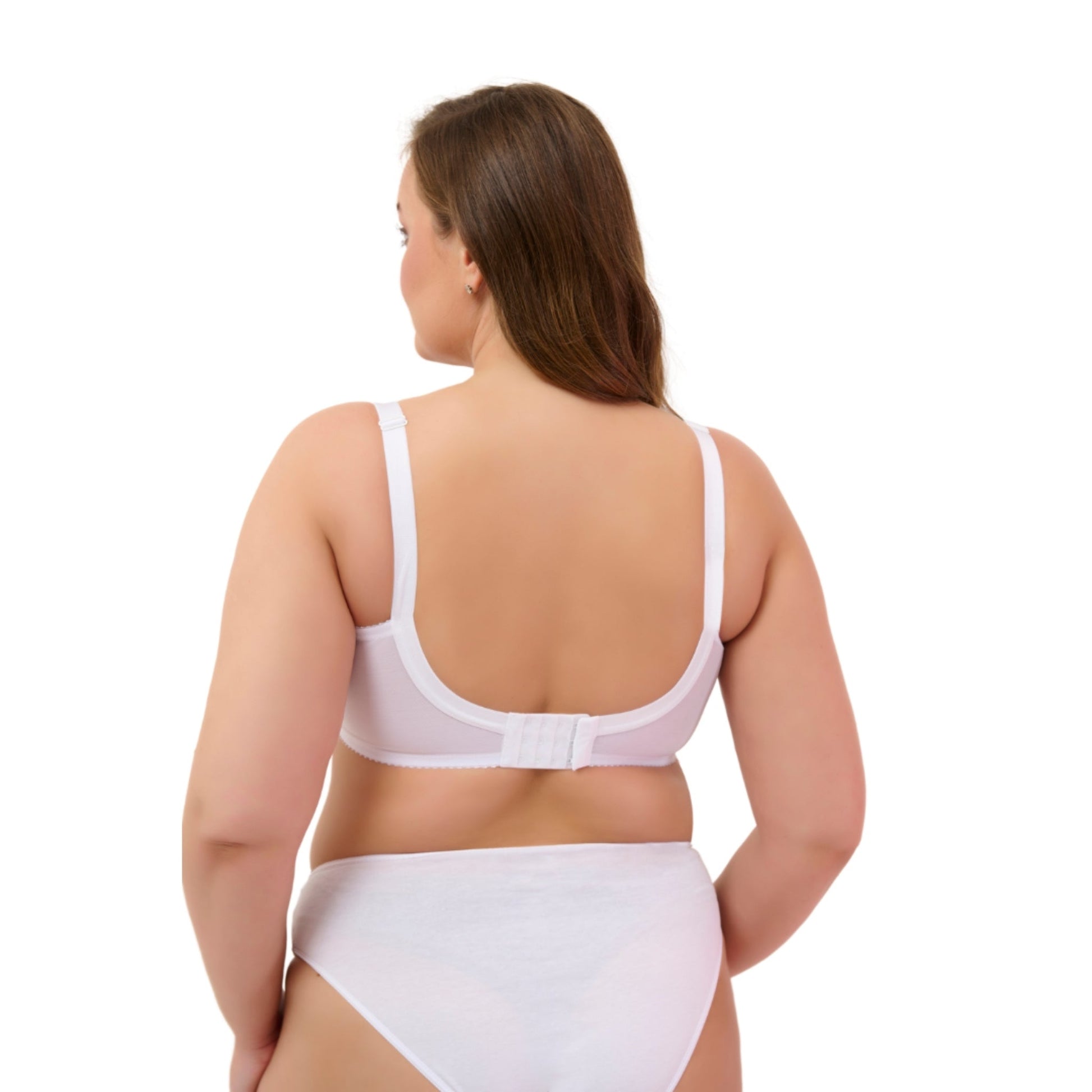 Full-Coverage Lace Bra for Women – Adjustable Straps, Wireless Support & Breathable Everyday Fit - Velora