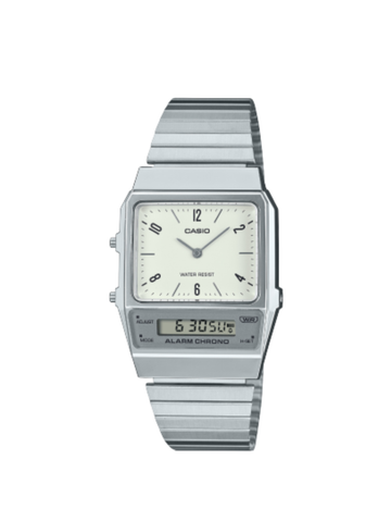 CASIO Vintage Silver | AQ-800E-7A2VT