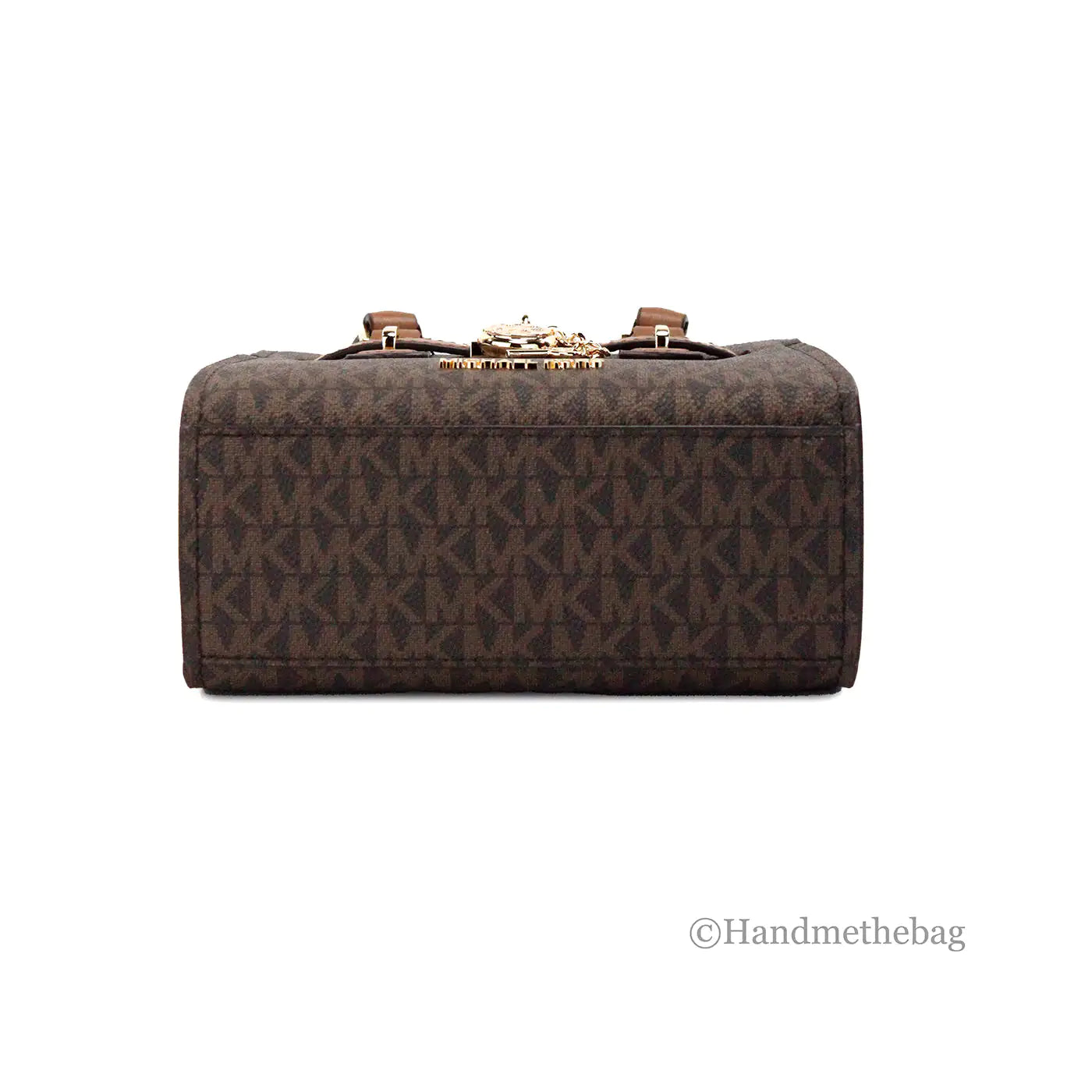 Michael Kors Hamilton Mini Brown PVC Crossbody