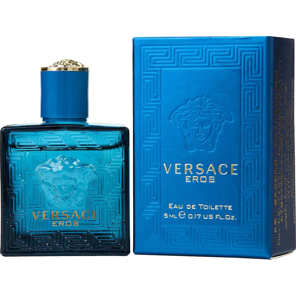 VERSACE EROS by Gianni Versace EDT .17 OZ MINI for MEN ---(Package Of 3) - Velora Luxury Fashion