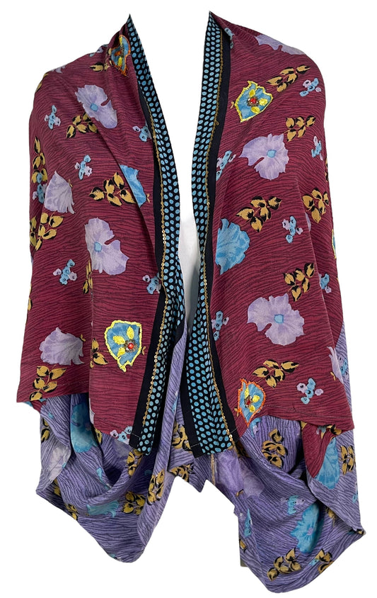 PRC6471 Avatar Pure Silk Shrug - Velora