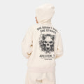 VOLTFEM_77 HOODIE — TACTICAL BIEGE - Velora Luxury Fashion