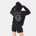VOLTFEM_77 HOODIE — WAR  BLACK - Velora Luxury Fashion