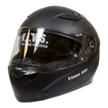 VOSS 988 MOTO-1 Matte Black Helmet - Velora Luxury Fashion