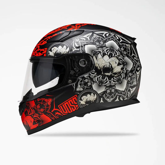 VOSS 988 Moto-1 Mandala Helmet - Velora Luxury Fashion