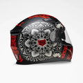VOSS 988 Moto-1 Mandala Helmet - Velora Luxury Fashion