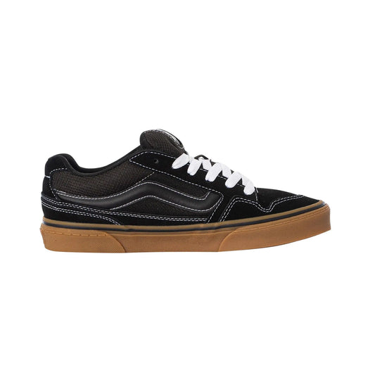 Vans Mens Sneaker Suede Mesh Black Gum 7 - Velora Luxury Fashion