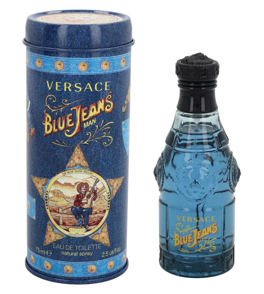 Versace Blue Jeans Cologne 2.5 Oz Eau De Toilette Spray For Men - Velora Luxury Fashion