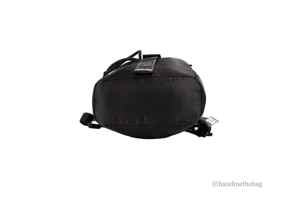 Versace Jeans Couture Small Black Nylon Safety Buckle Backpack - Velora Luxury Fashion