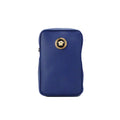 Versace Mini Navy Leather Medusa Pendant Crossbody - Velora Luxury Fashion