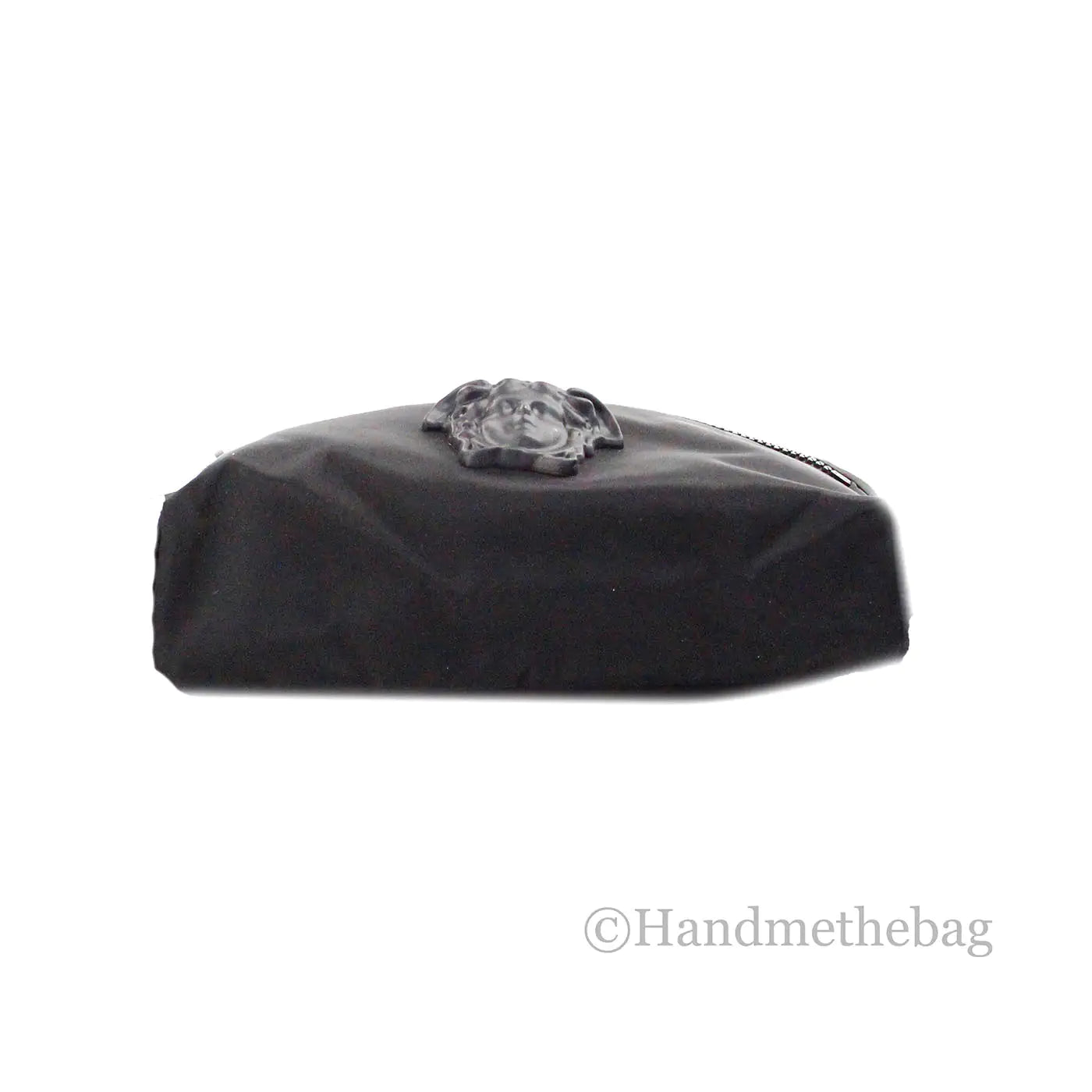 Versace Small Black Nylon Matte Medusa Belt Bag - Velora Luxury Fashion