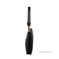 Versace Small Flat Black Medusa Coin Nylon Fabric Pouch - Velora Luxury Fashion