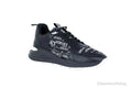 Versace Smooth Leather Logo Fabric Medusa Accent Sneakers - Velora Luxury Fashion