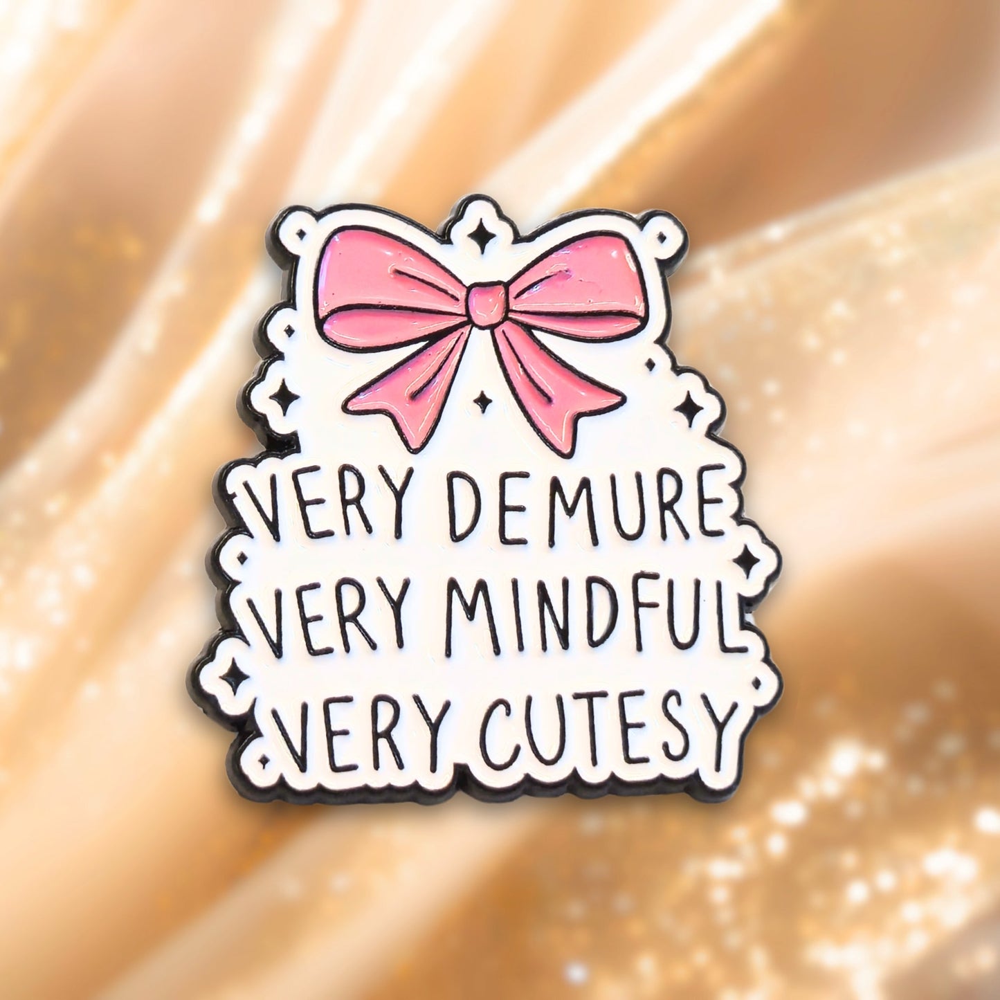 Very Demure Very Mindful Very Cutesy | Collectible Pin - Velora