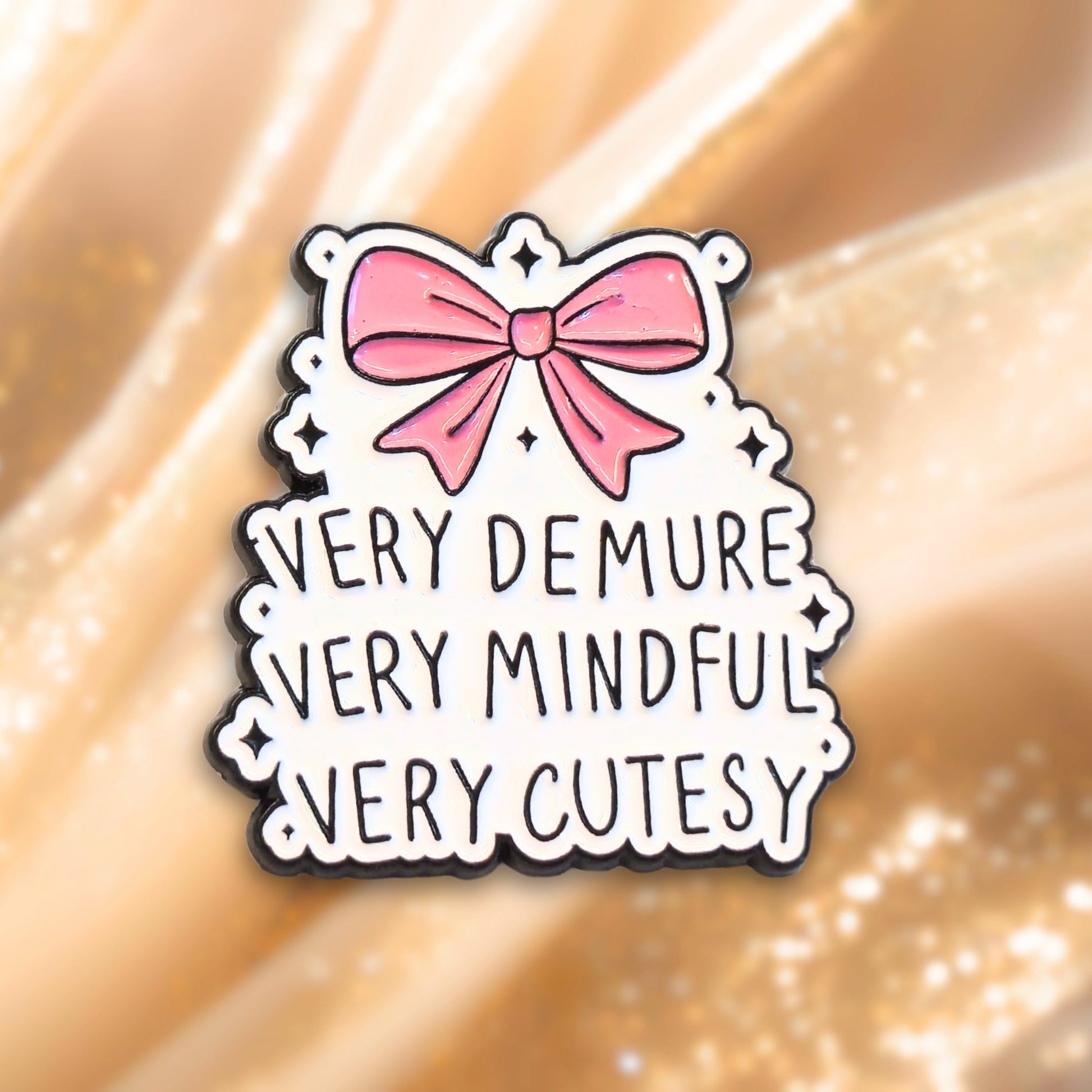 Very Demure Very Mindful Very Cutesy | Collectible Pin - Velora