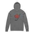Vintage Maple Leaf Hockey Stick Hoodie - Canadian Hockey Pride - Maple Stick Hockey Co. - True Fan - Velora Luxury Fashion