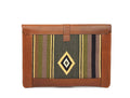 Vintage bohemian Leather Mac Book Sleeve - Caramel Brown - Velora Luxury Fashion