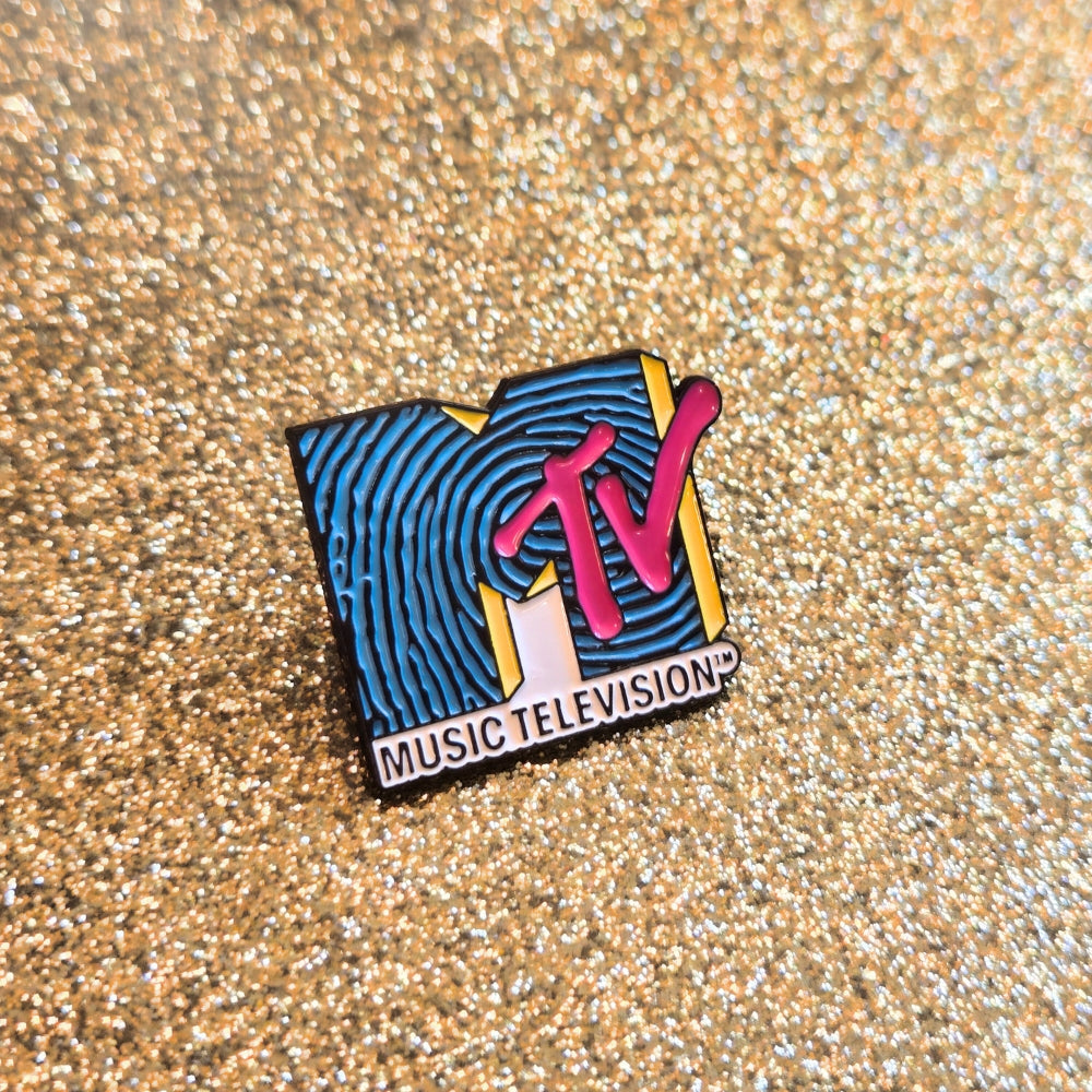Vintage 90s MTV Logo | Collectible Pin - Velora
