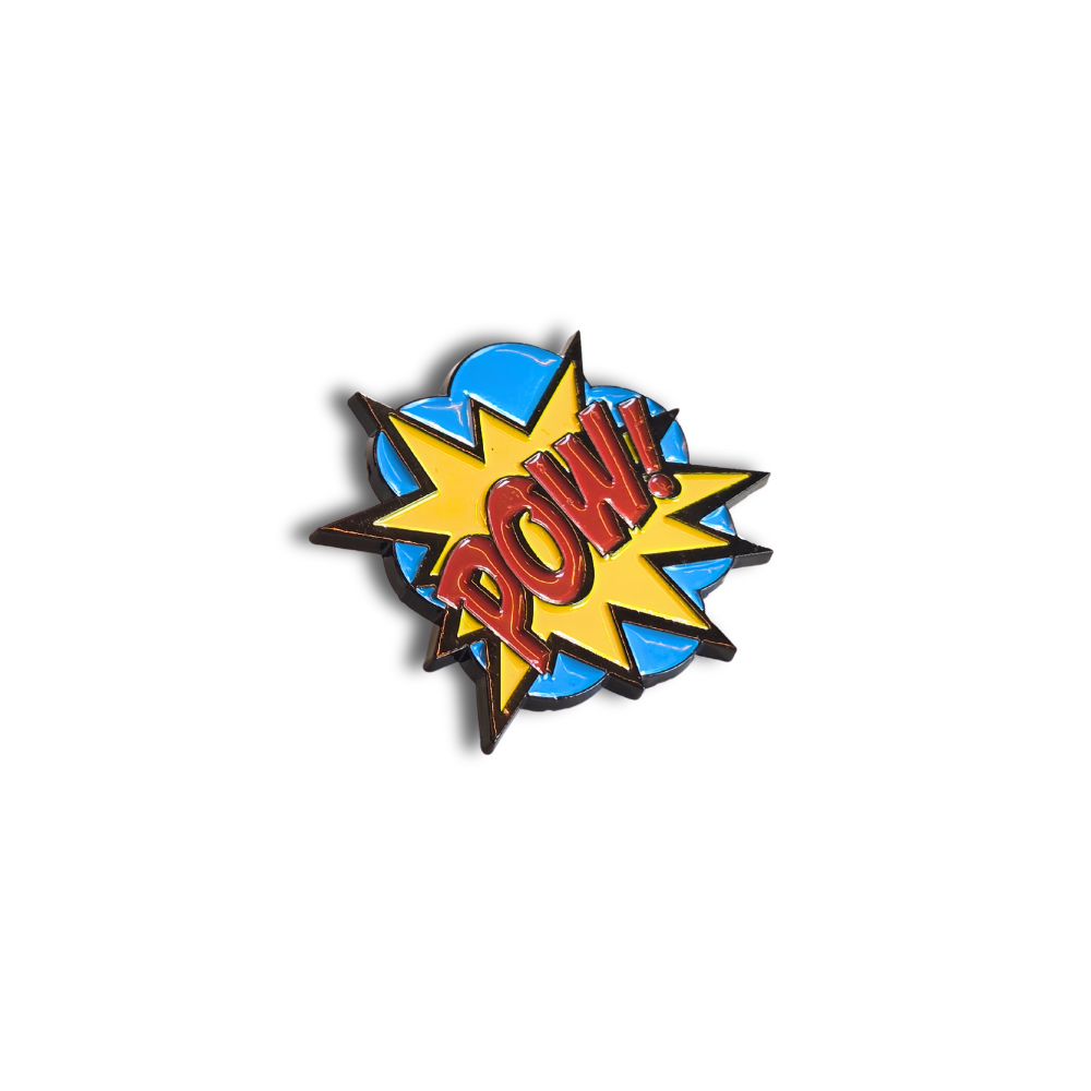 Vintage Comic Book POW! | Collectible Pin - Velora