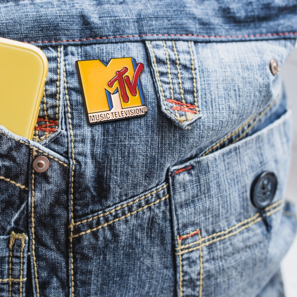 Vintage MTV Logo | Collectible Pin - Velora