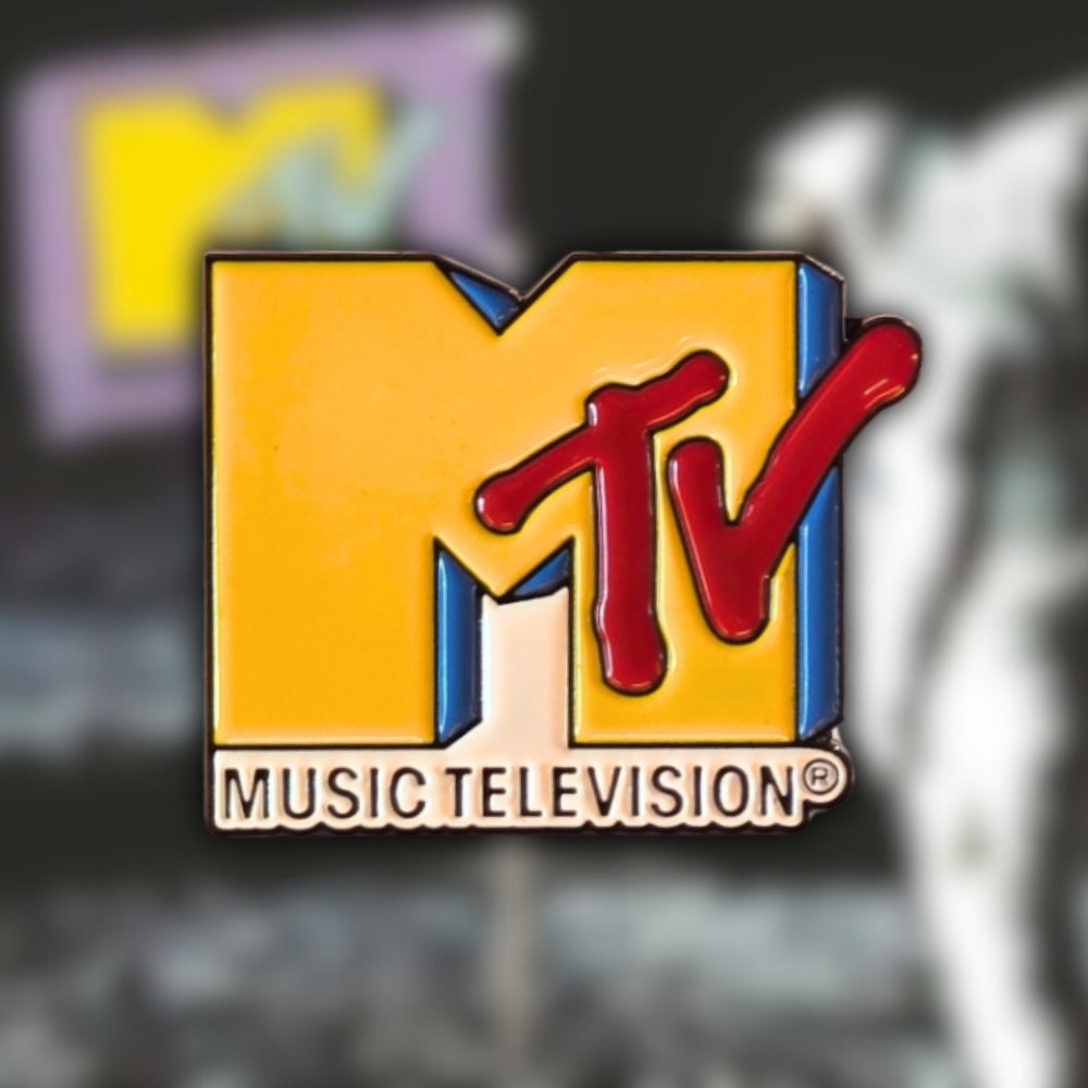 Vintage MTV Logo | Collectible Pin - Velora