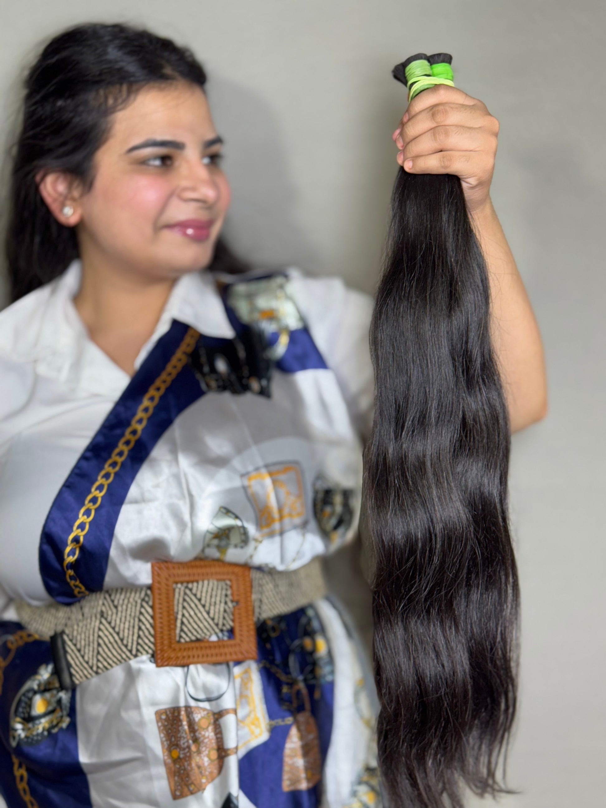 Virgin Indian bulk hair bundles - Velora Luxury Fashion