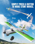 VolantexRC Trainstar 500mm Brushless RC Plane 2S/3S Power RTF – Green/Orange - Velora Luxury Fashion