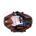 Voyager Leather Duffle Bag - Velora Luxury Fashion
