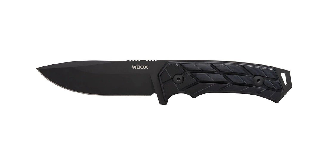 WOOX Rock 62 Mil-Spec Knife, Black Blade with XGRIP Handle - Velora Luxury Fashion