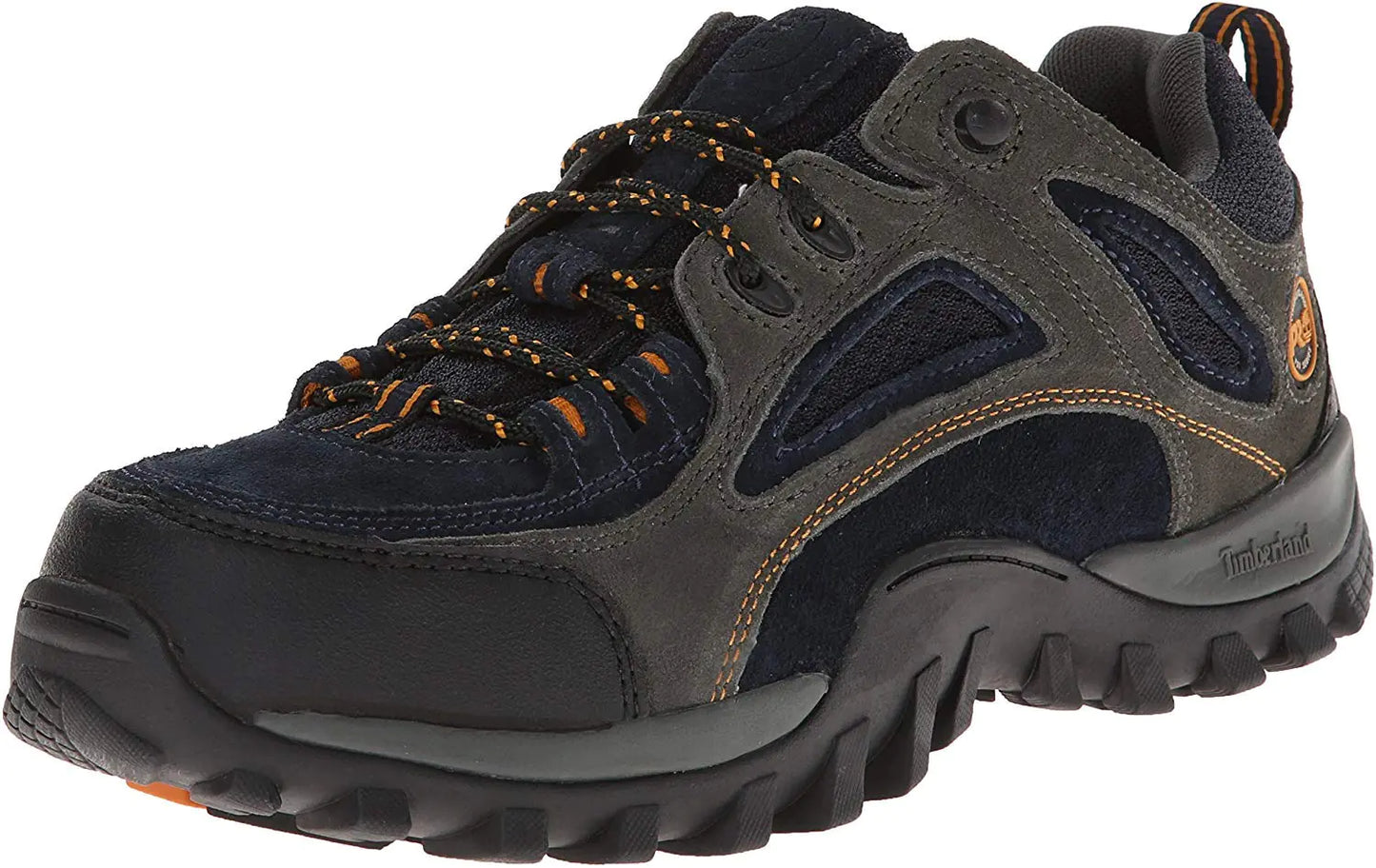 Timberland PRO Mens Mudsill Steel Safety Toe Industrial Hiker Work Shoe Grey/Sapphire Split Suede 11