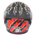 West Coast Leather Monster Skull Biker Helmet - Velora Luxury Fashion
