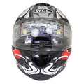 West Coast Leather Monster Skull Biker Helmet - Velora Luxury Fashion