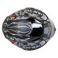 West Coast Leather Monster Skull Biker Helmet - Velora Luxury Fashion