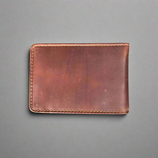 Men’s Cow Leather Money Clip with RFID Protection Boutique of Leathers/Open Road