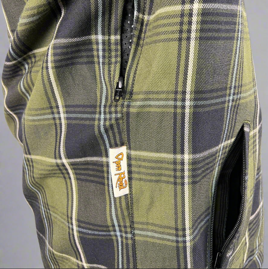 Men’s Armored Shirt with Removable Hoodie Boutique of Leathers/Open Road
