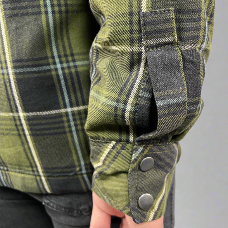 Men’s Armored Shirt with Removable Hoodie Boutique of Leathers/Open Road