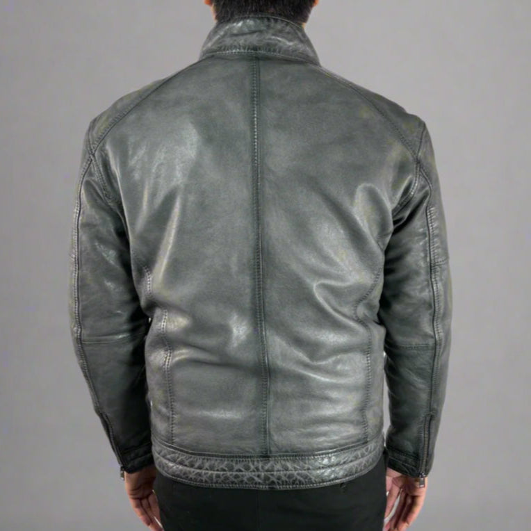 Men's Classic Sheep Leather Jacket Boutique of Leathers/Open Road