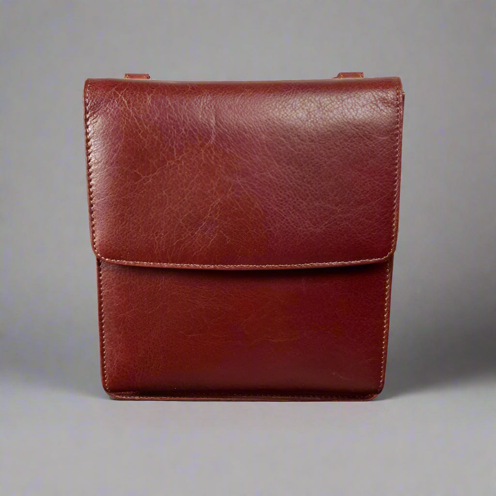 Derek Alexander Small Organizer Crossbody Bag Boutique of Leathers/Open Road