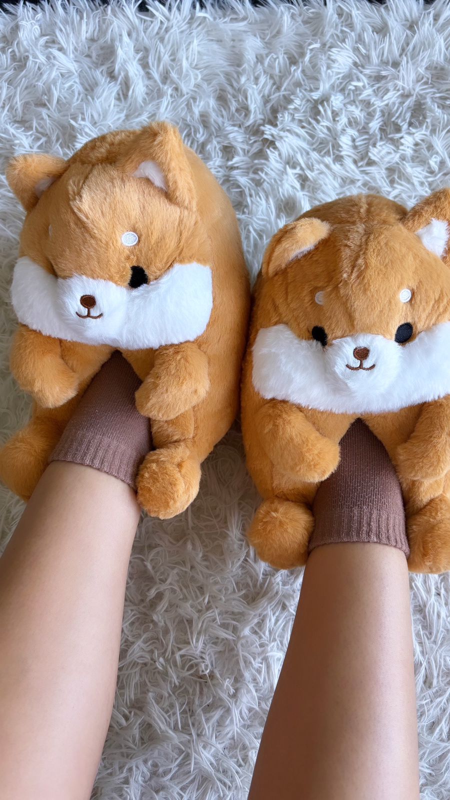 Fuzzy Animal Slipper