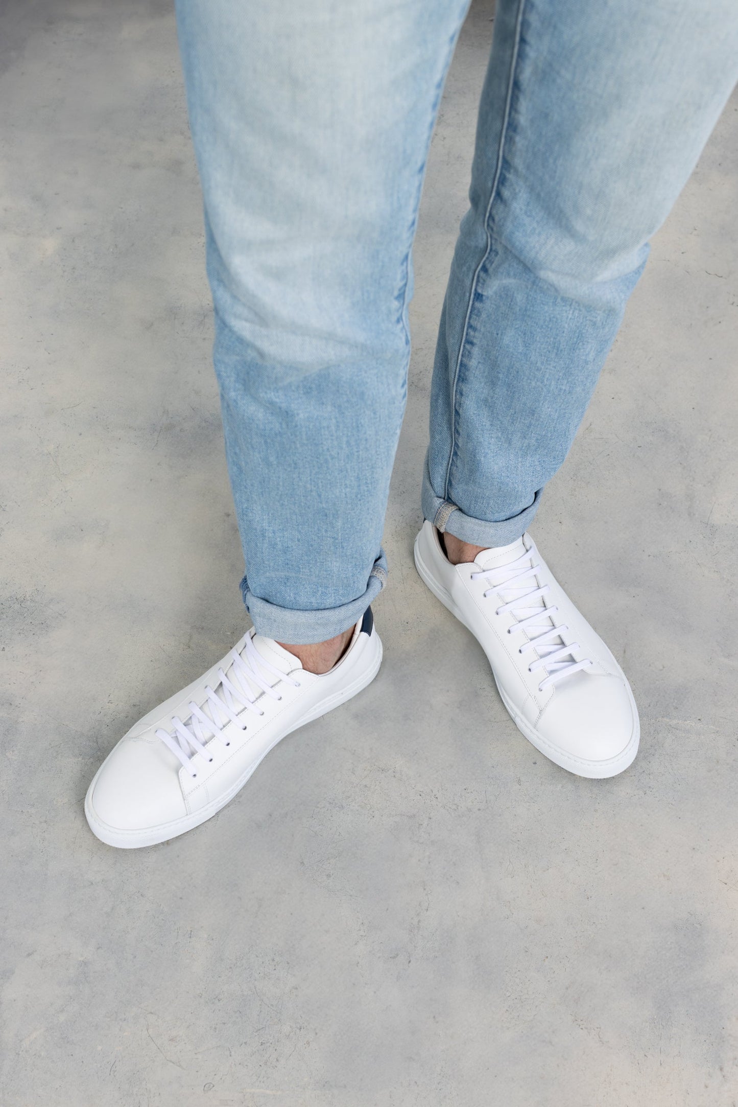 White EaseCalf Città Sneaker - Velora Luxury Fashion