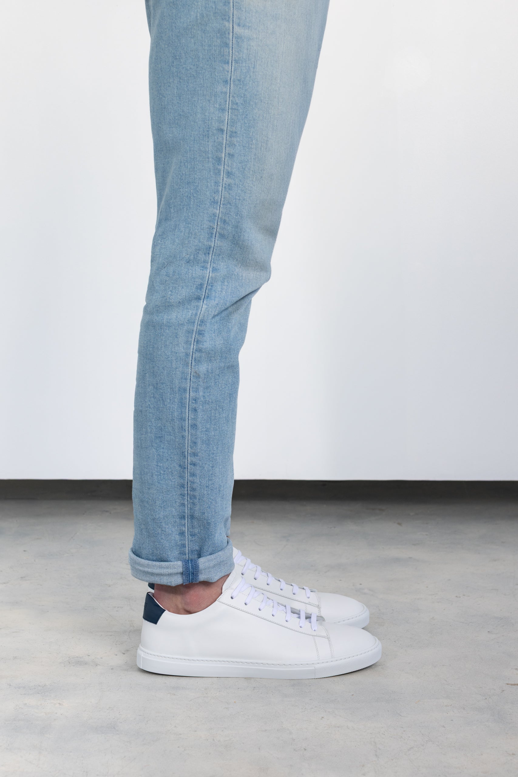 White EaseCalf Città Sneaker - Velora Luxury Fashion