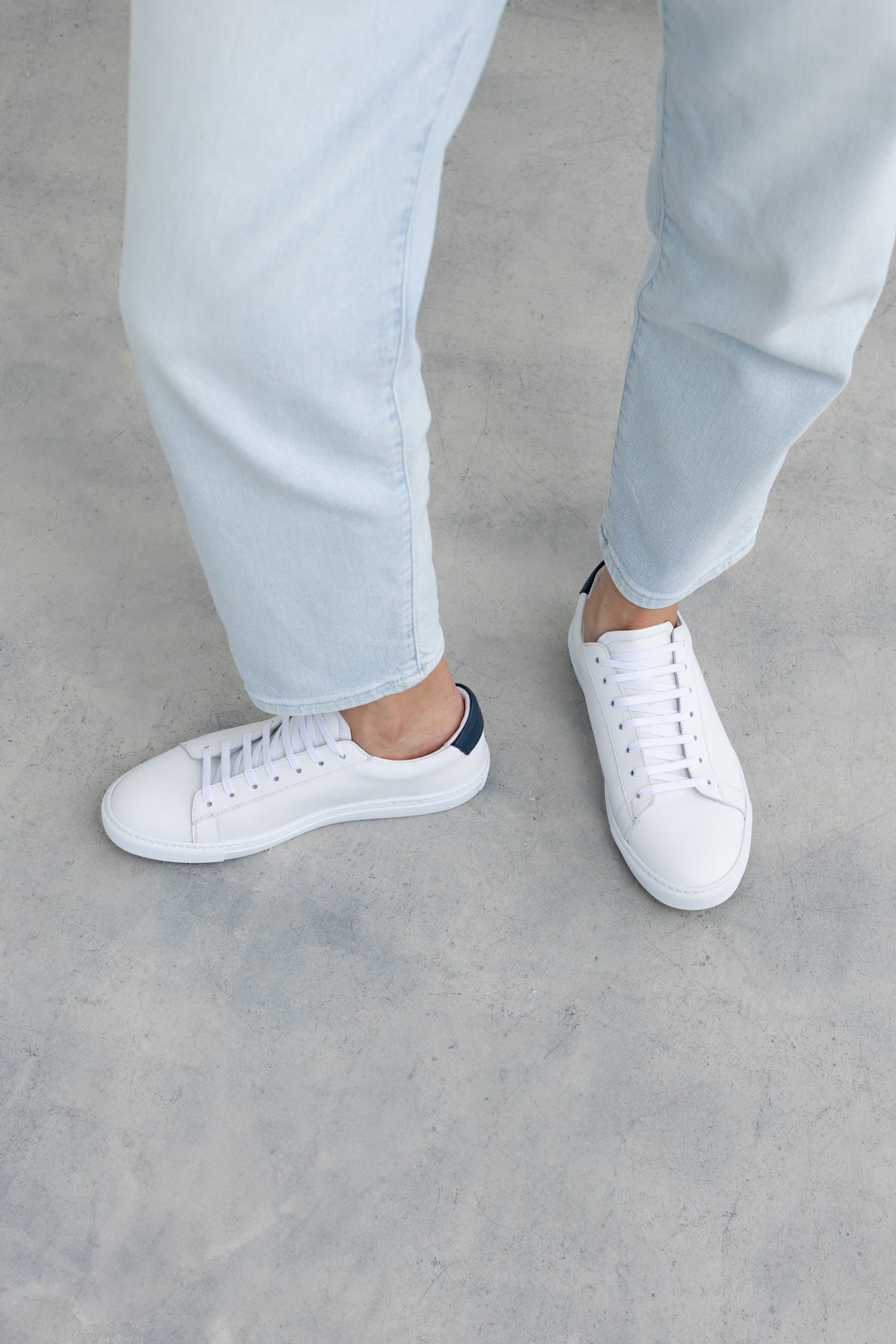 White EaseCalf Città Sneaker - Velora Luxury Fashion