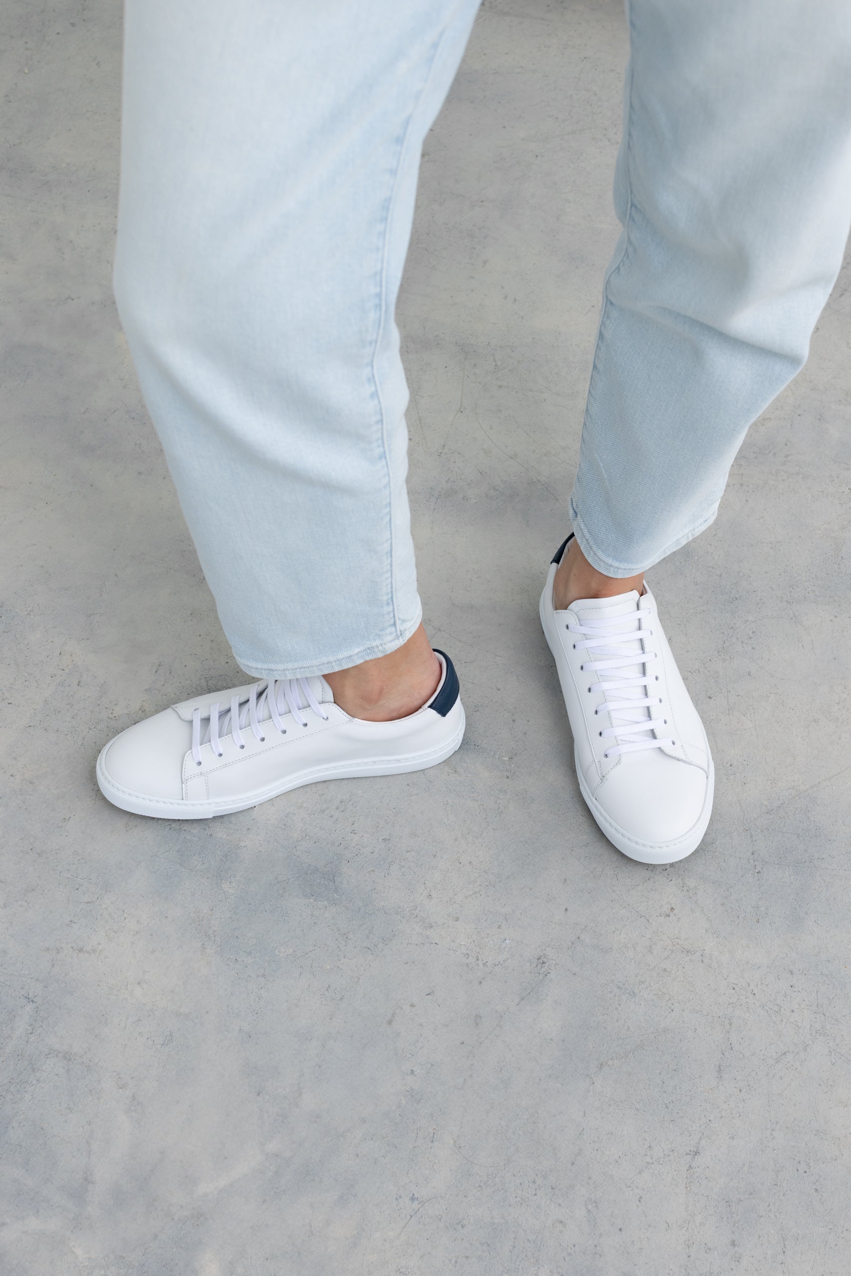 White EaseCalf Città Sneaker - Velora Luxury Fashion