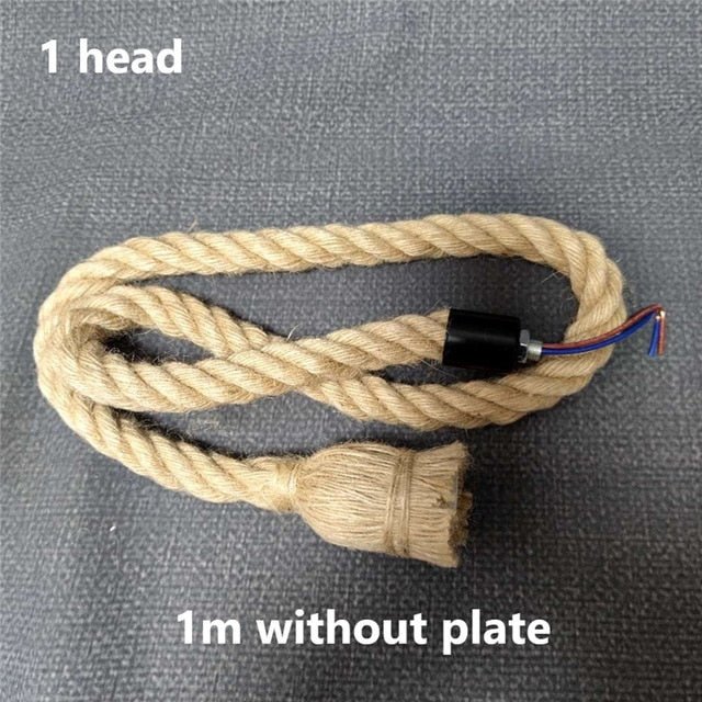 Wicker Rope Pendant Light - Velora Luxury Fashion