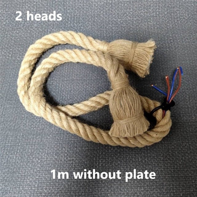 Wicker Rope Pendant Light - Velora Luxury Fashion