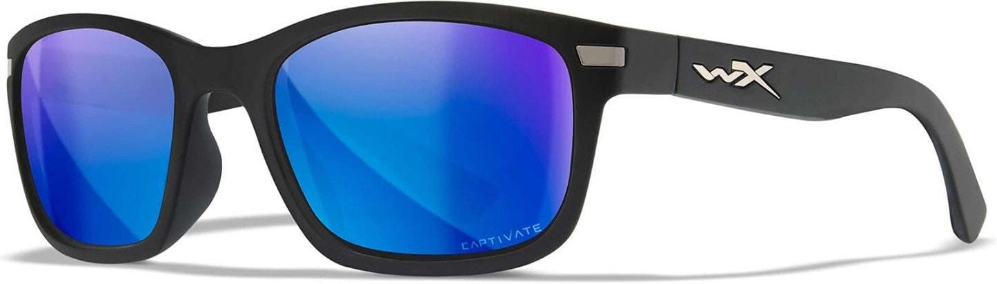 Wiley X Helix Polarized with CAPTIVATE Lenses Sunglasses - Velora Luxury Fashion