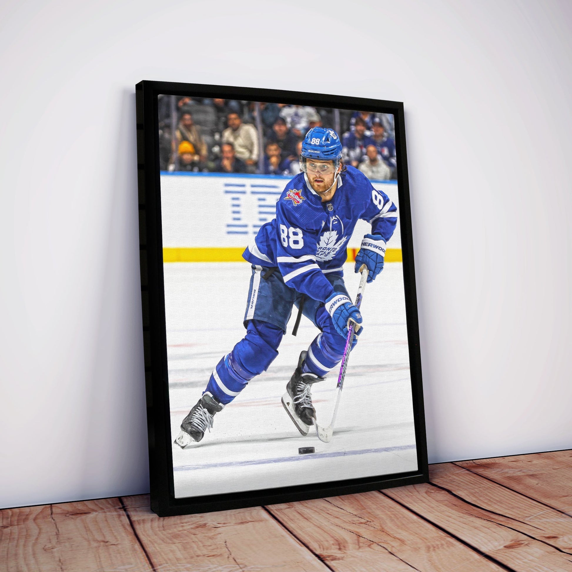William Nylander Framed 20x29 Canvas Maple Leafs Action-V - Velora Luxury Fashion