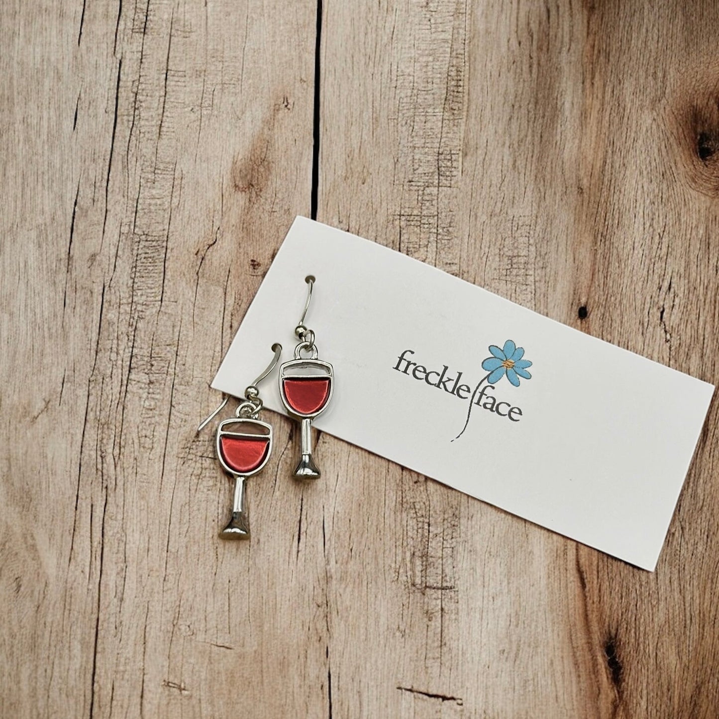 Wine Lover Earrings - Velora Luxury Fashion