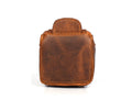 Winston Leather Toiletry Bag -  Caramel Brown - Velora Luxury Fashion