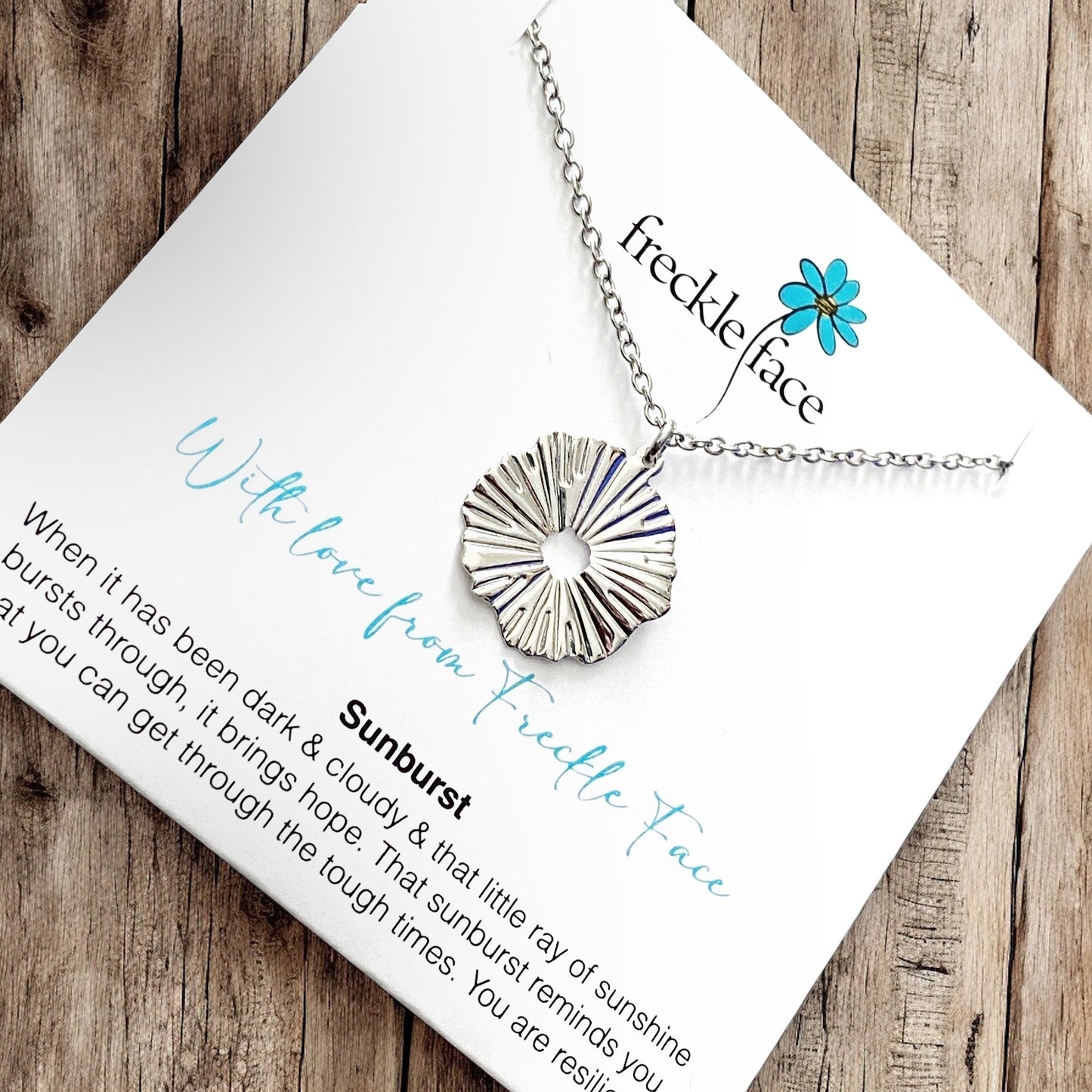 With Love From Freckle Face - Sunburst - Velora Luxury Fashion